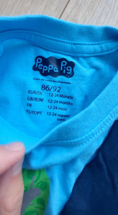 Koszulki ze Świnką Peppą 2pak