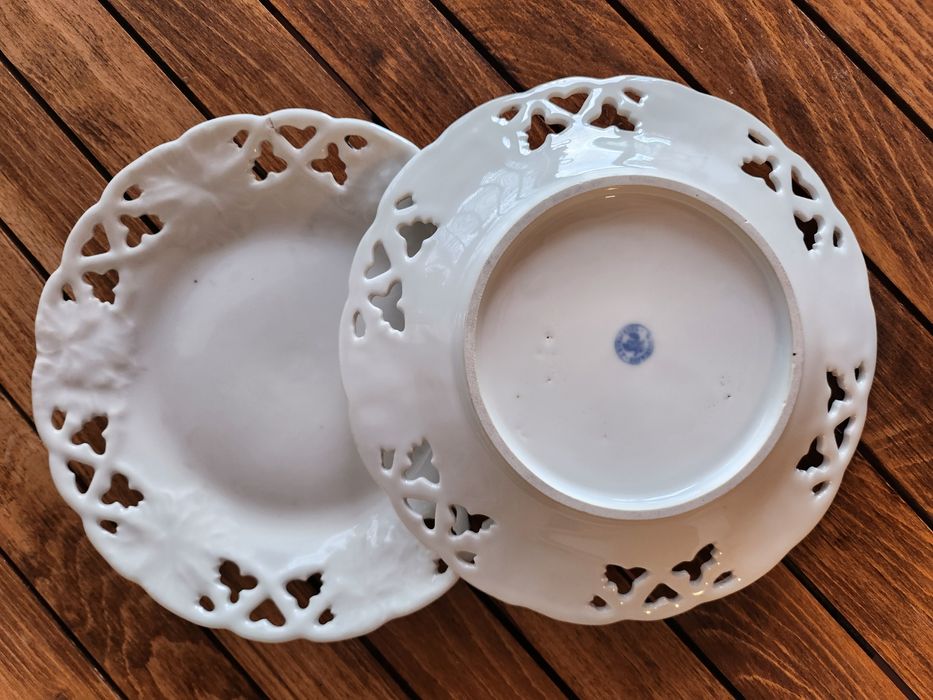 C.T. Tielsch Schumann Berlin KPM Schachtel? patera 23,5 XIXw. secesja