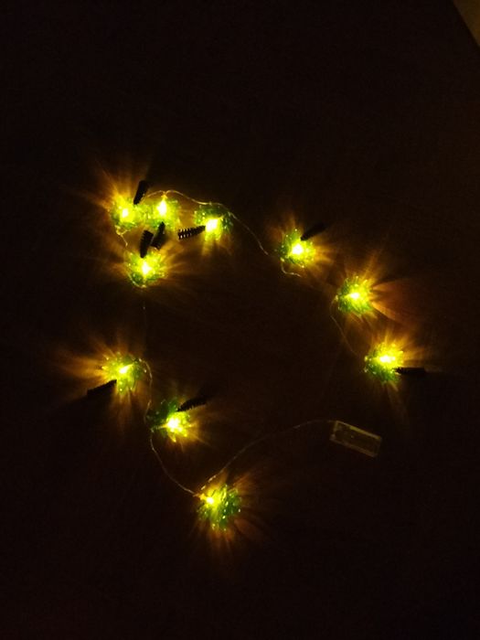 Lampki LED światełka Girlanda palmy palemki
