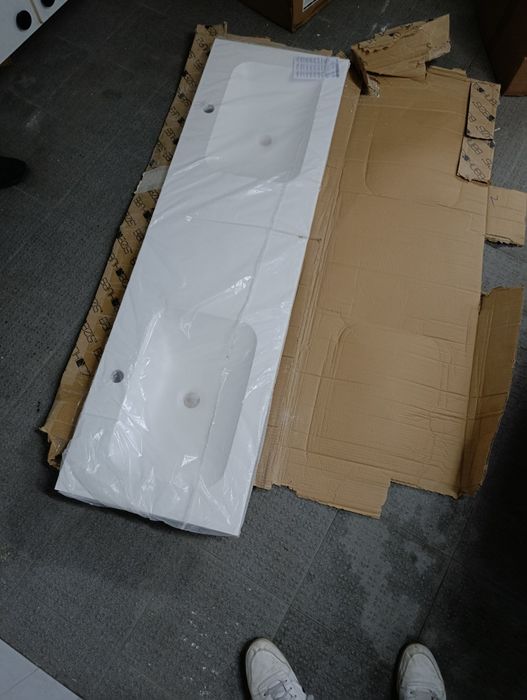 Lavatório Banhoazis duplo branco