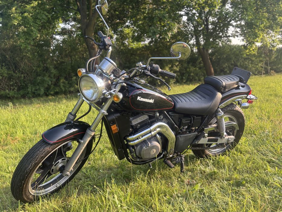 Kawasaki Eliminator 250 z 1998 r. Holandia przebieg 14640 km. Chopper