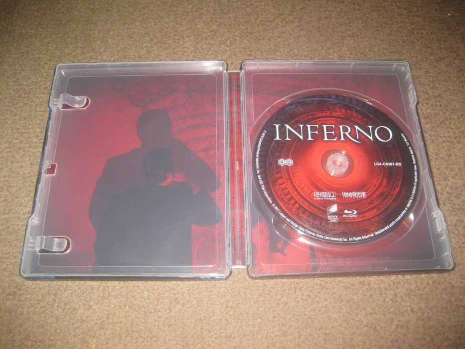 Blu-Ray "Inferno" com Tom Hanks e numa Edição Especial em Steelbook!