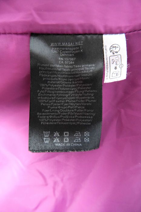 Masai puchowa damski płaszczyk r XL