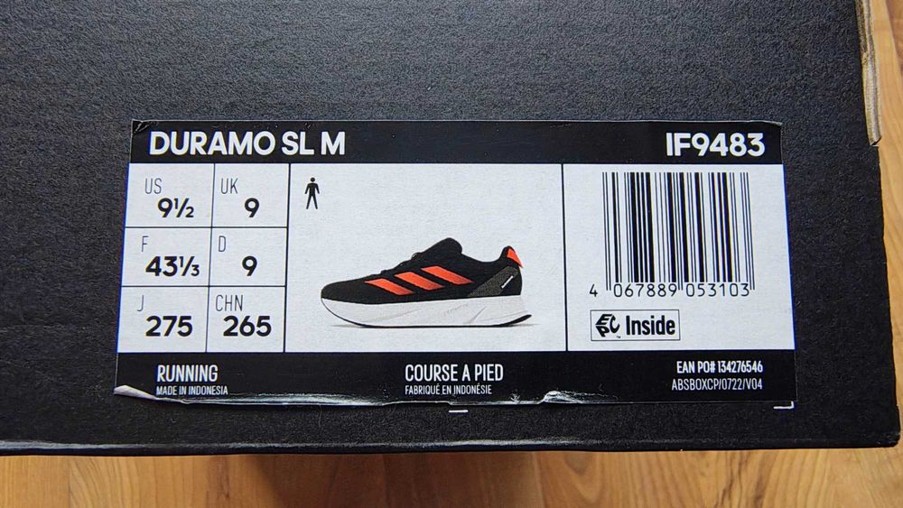 Buty do biegania sneakersy Adidas Duramo SL nowe