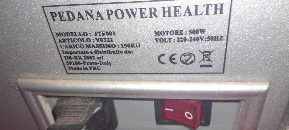Maquina Vibratoria Pedana Power Health 500W
