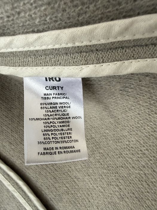 Iro peserico max mara  жакет шерсть