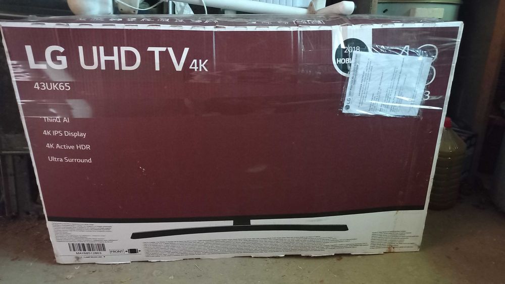 Телевизор LG 43UK6510PLB под разборку или замену дисплея