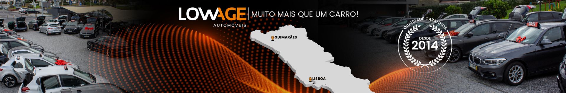 LOWAGE Guimarães & Lisboa | Muito mais que um carro top banner