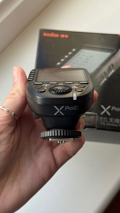 Синхронізатор (передавач) Godox XPro-C TTL для Canon