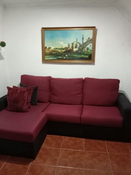 Sofá 3 lugares  semi-novo