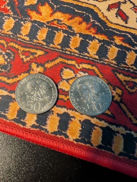 50 zł PRL miedzionikiel monety
