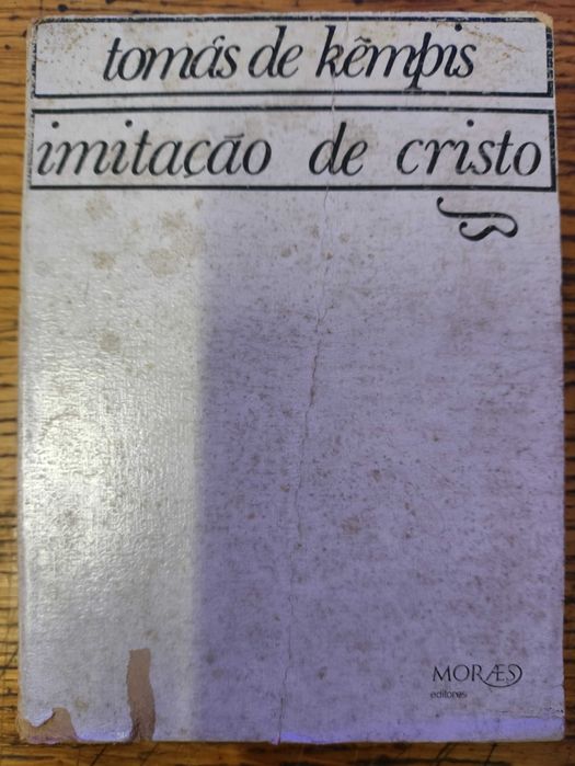 Livro Imitação de Cristo de Tomás de Kempis
