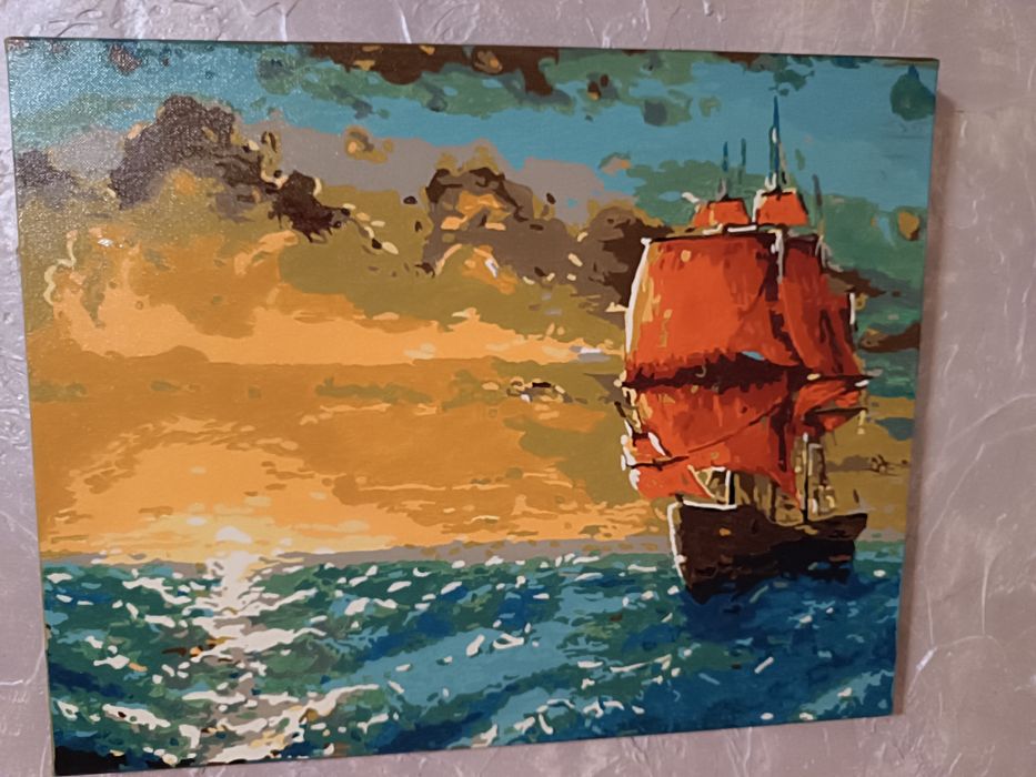 Картина по номерах 400*500 готові