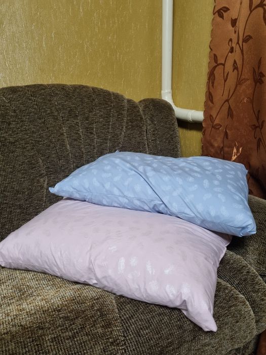 Подушка з пір'я.