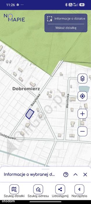 Działka Dobromierz