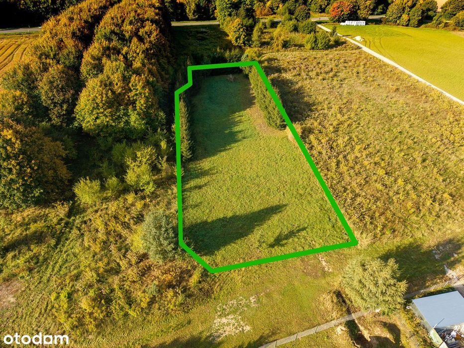 Działka budowlana - Dąbrówno - 1924 m² | MPZP - Widok 2