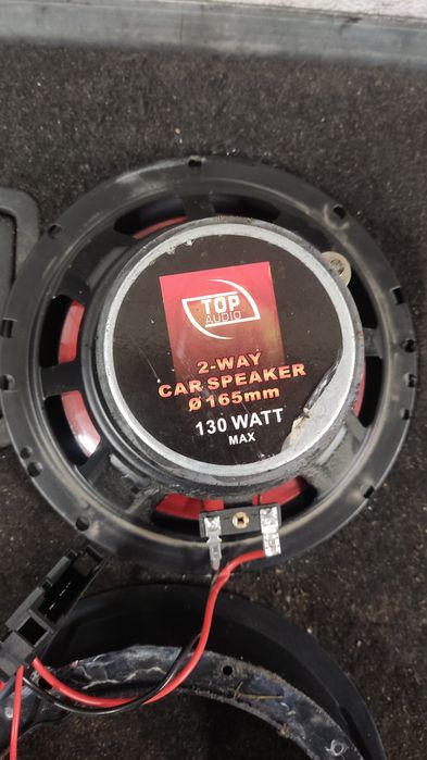 Głośniki przód dystanse top audio 130w