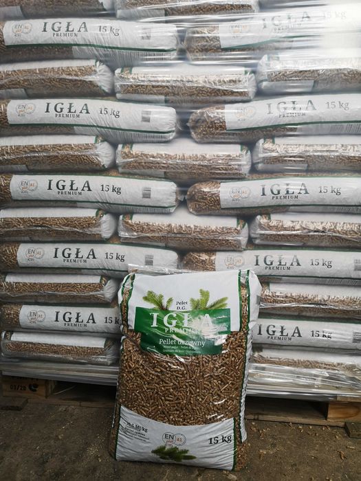 Pellet A1 A2  Drzewny  6mm 8mm  igla  pelet  Alan