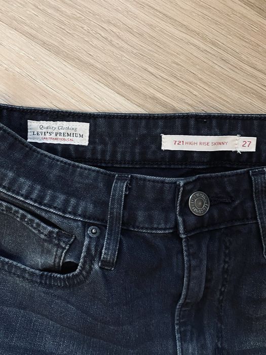 Джинси Levi”s 721 high rise skinny 27