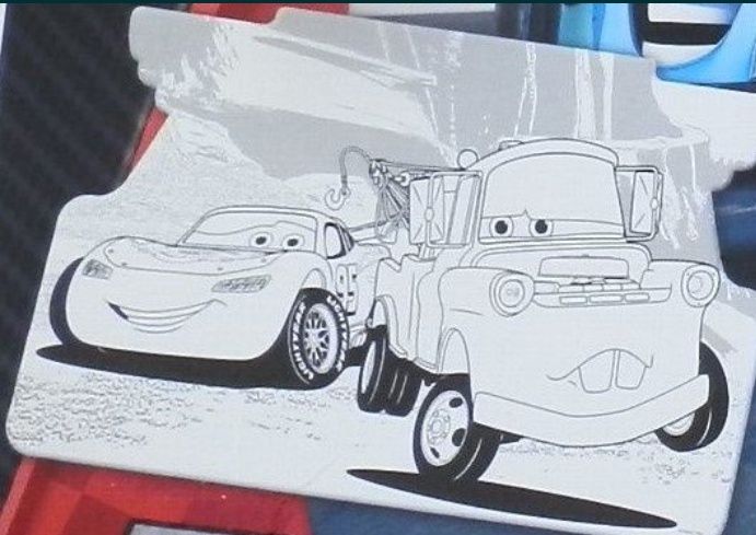 Dwustronne puzzle maxi Auta Cars