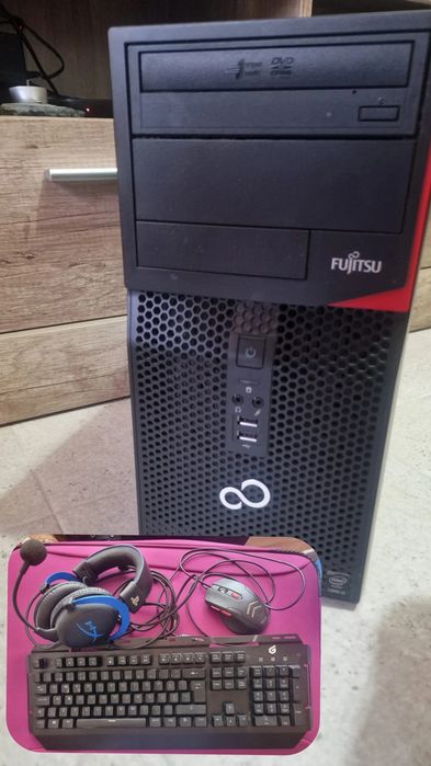 Conjunto - Computador + Rato + Teclado + Auscultadores