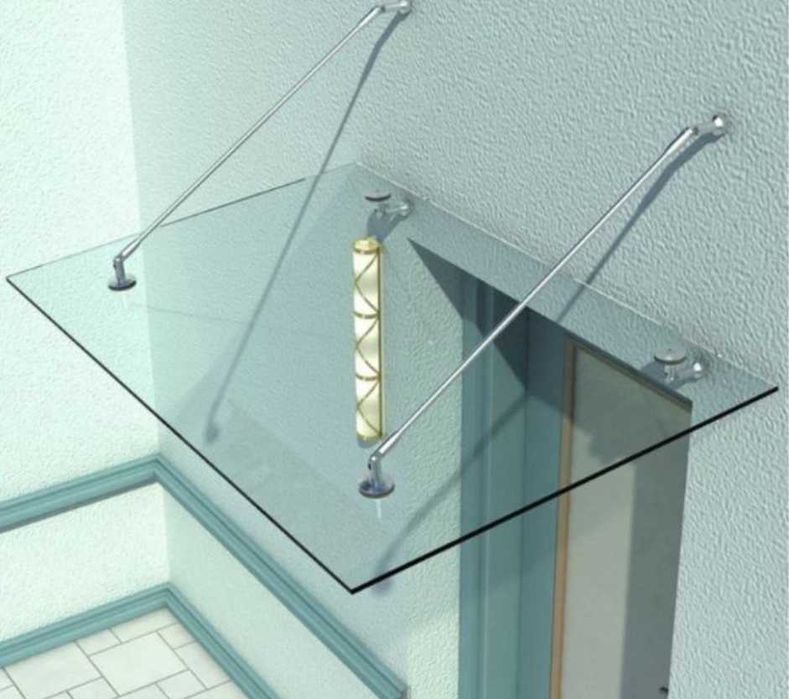 Dach zadaszenie szklane 150x90