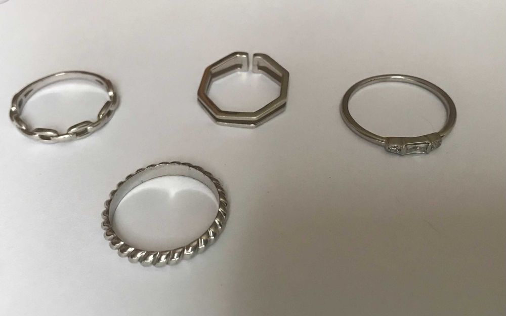 Прикраси срібло, перли