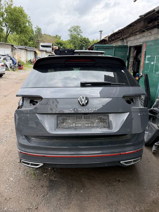 Тигуан 2 R line задний бампер