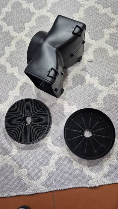 Filtro carvão e splitter de exaustor  hoover
