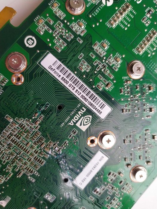 Видеокарта NVIDIA Geforce 8800gts 512mb