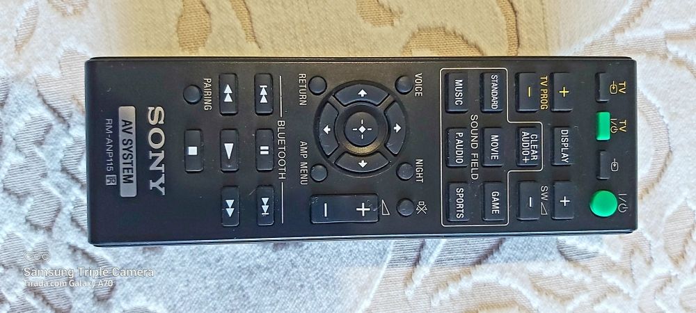 Comando SONY AV SYSTEM RM ANP115 Remote Control