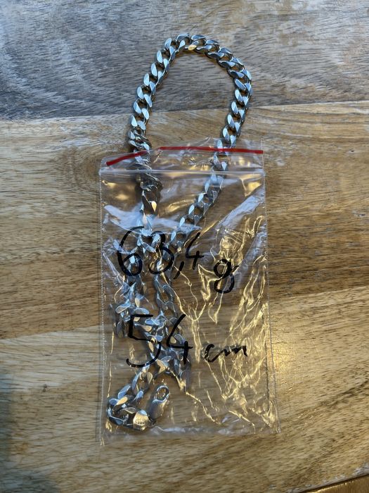 Srebrny łańcuszek biżuteria srebro 54 cm