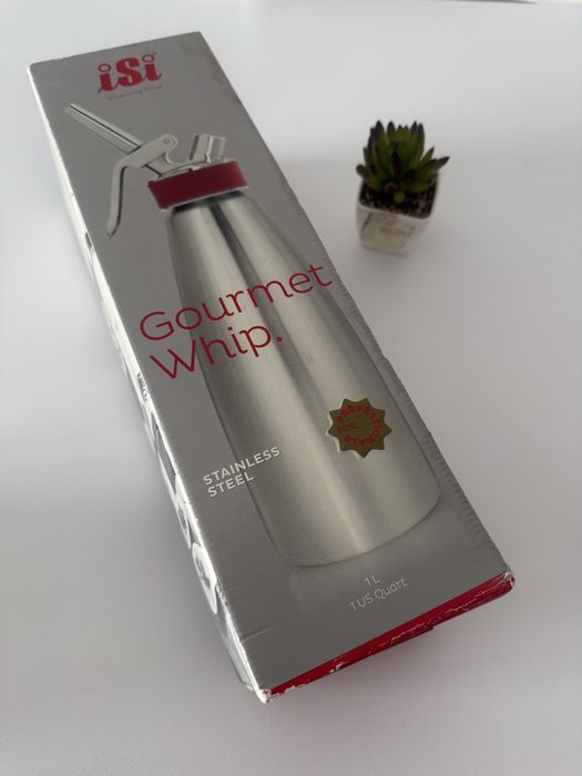 kit isi gourmet whip + 24 cream chargers