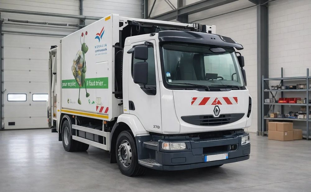 Renault Midlum 270 SEMAT ZOELLER  śmieciarka 4x2 SEMAT ZOELLER stan bardzo dobry