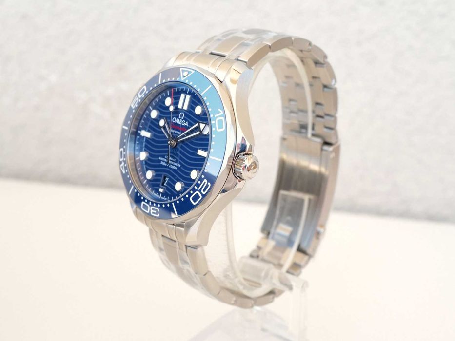 Omega Seamaster Diver 300m Co-Axial Chronometer Blue Dial 42mm NEW (2026)