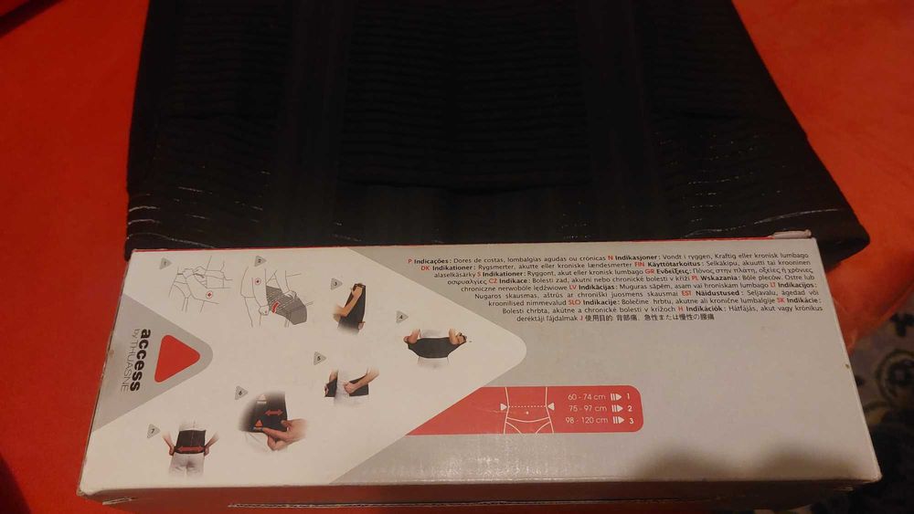 Pas lędźwiowy przewiewny