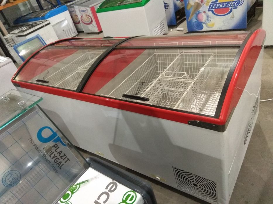 Бонета ЛАРЬ Морозильный JUKA M1000V 1000л, 200 на 100см, б/у  016
