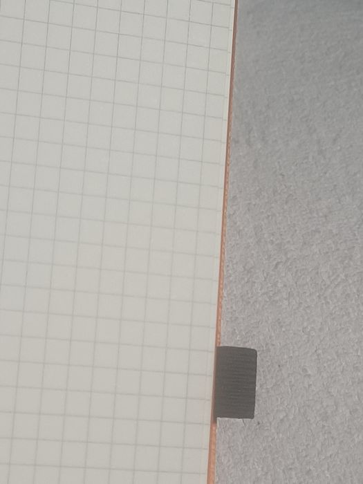 Caderno quadriculado