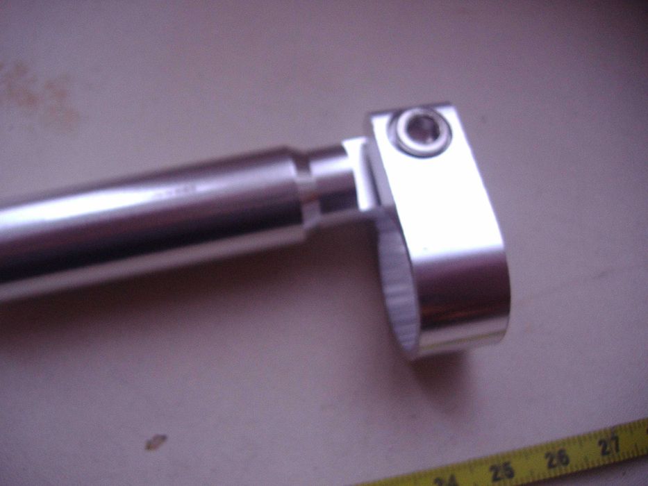 Распорка руля алюминиевая на велосипед самокат скутер (длина 30см)