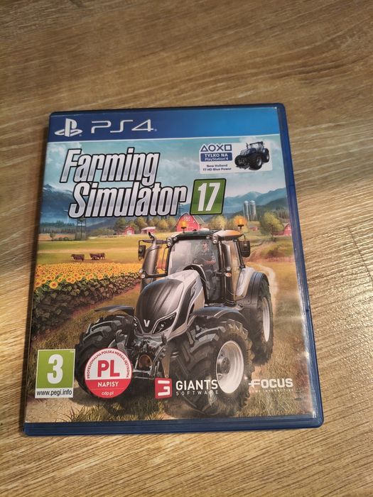 PS4 gra farming Simulator 17 polski