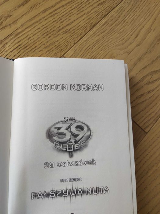 39 Wskazówek T.2 Fałszywa Nuta Gordon Korman