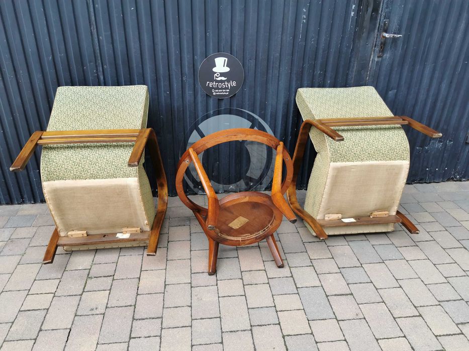 Zestaw ART DECO Kropáček & Koželka, Czechosłowacja '40-'60, Retro, PRL