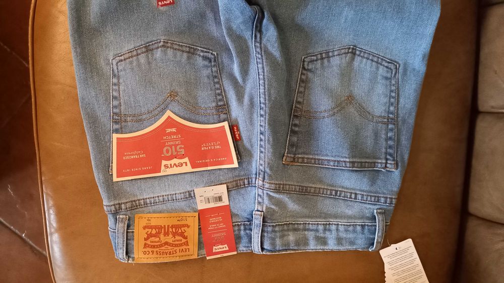 Jeansy levis 510 roz 176 NOWE