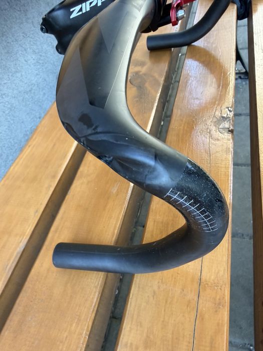 Kierownica  Zipp SL-70 Aero 380mm mostek zipp  90mm