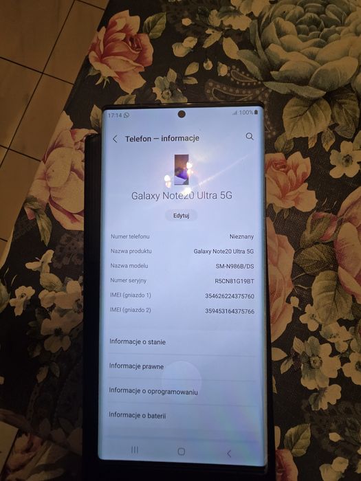 Samsung Note 20 Ultra