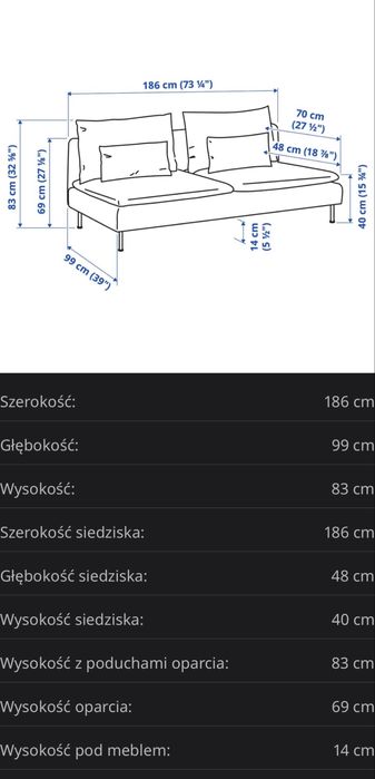 Sofa Soderhamn IKEA