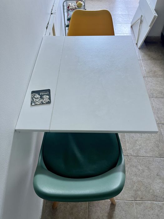 Conjunto 2 mesas dobráveis