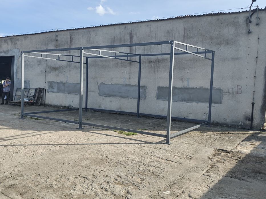 Konstrukcja garażu 4 x 7