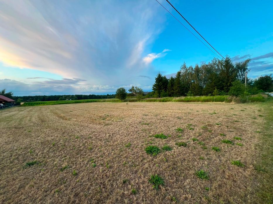 Działka 20 arów pod Lublinem | Jabłonna Pierwsza | media | las | 15 km od miasta
