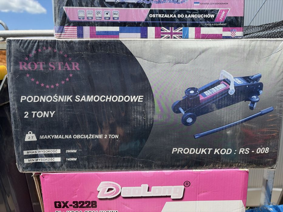 Podnosnik samochodowy 2 tony